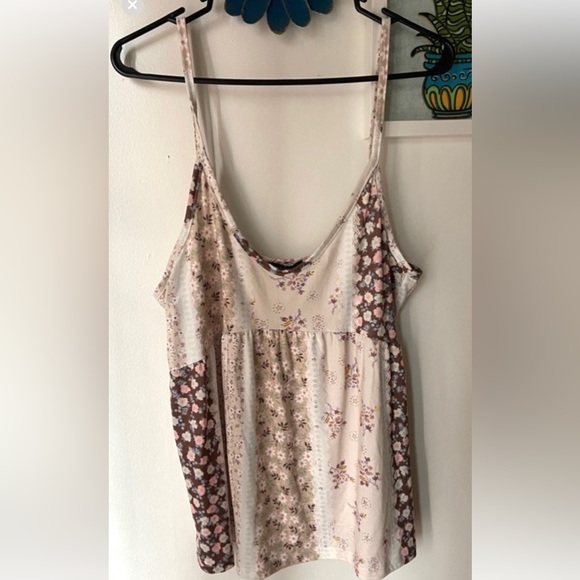 LOVEU.DEAR Boho Floral Tank Top Size L - Picture 2 of 11